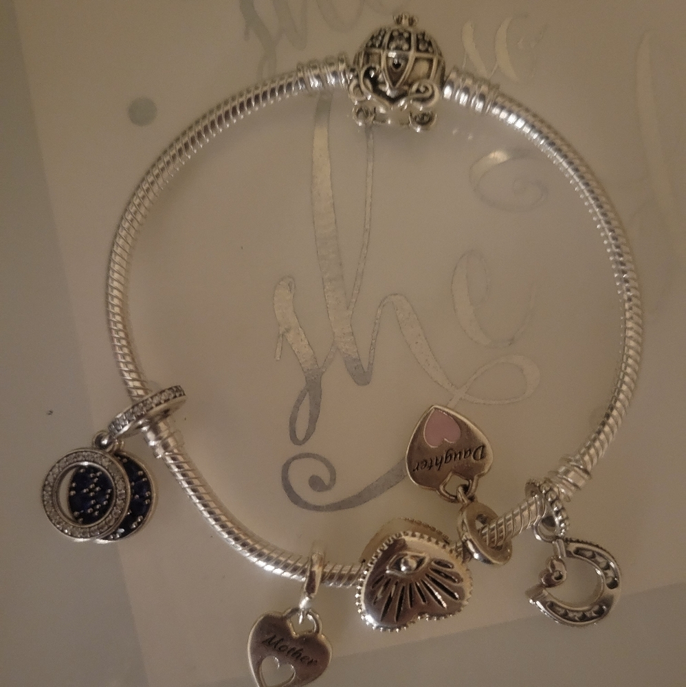 Disney Pandora charm bracelet